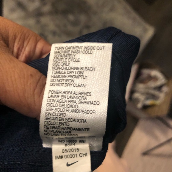 Nike On Field NFL Authentic Seattle Seahawks #3 Wilson Boy’s Blue Jersey Sz M - Picture 12 of 14